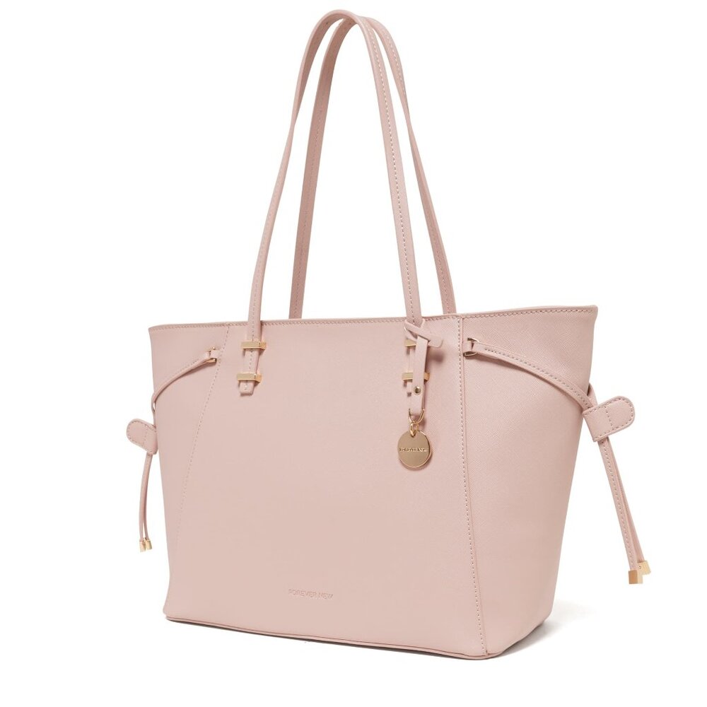Pink Structured Tote bag